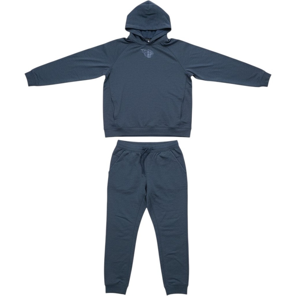 Lululemon City Sweat Hoodie Jogger Set Mens XXL Blue Tennessee Titans Tracksuit